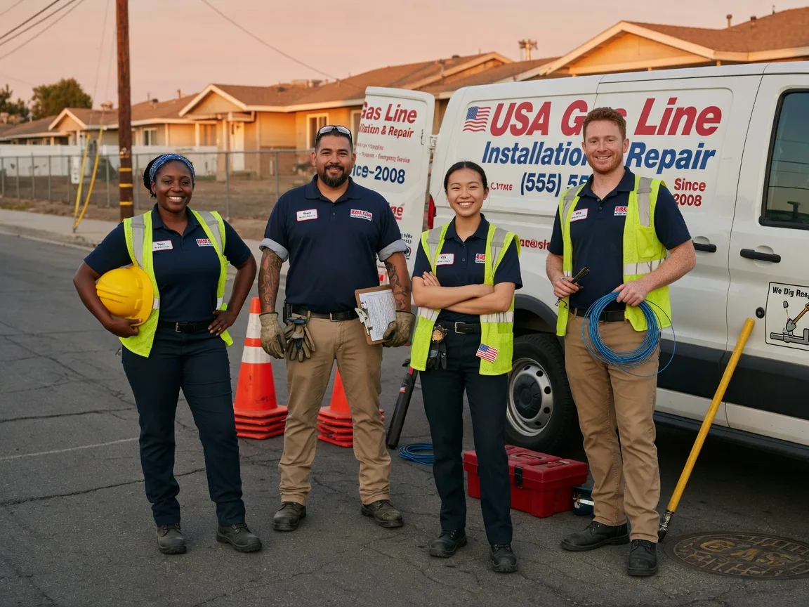 Gas Line Installation company in Brea, CA